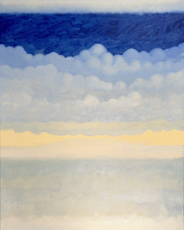 Eric Eriston Winarto GENFERSEE 4, 2024 Oil on canvas 100 X 80 cm