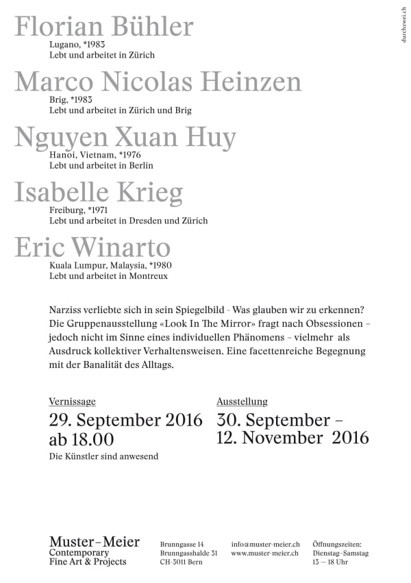 MUSTER - MEIER, BERN, SWITZERLAND