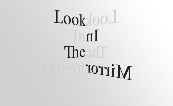 LOOK IN THE MIRROR, BERN, SWITZERLAND