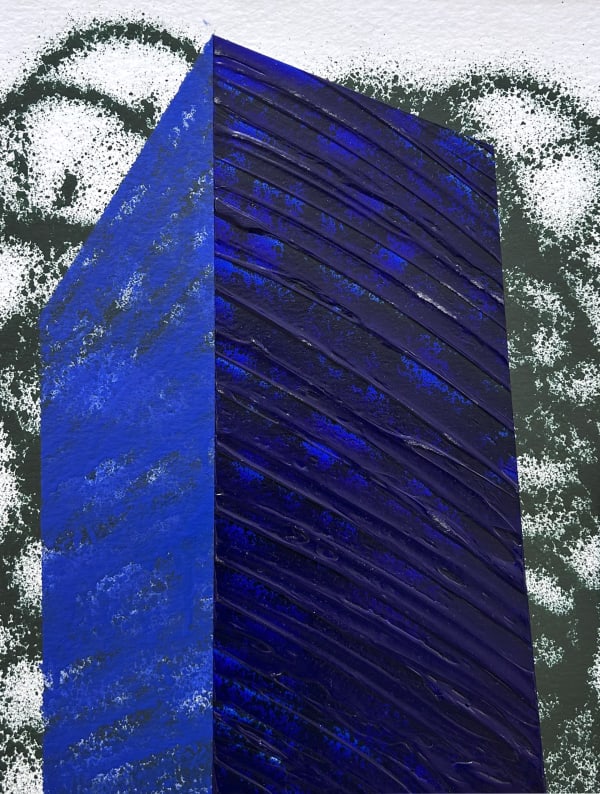 "Paper lover 10" 40 x 30 cm, 2021 acrylique sur papier - acrylic on paper 800 €