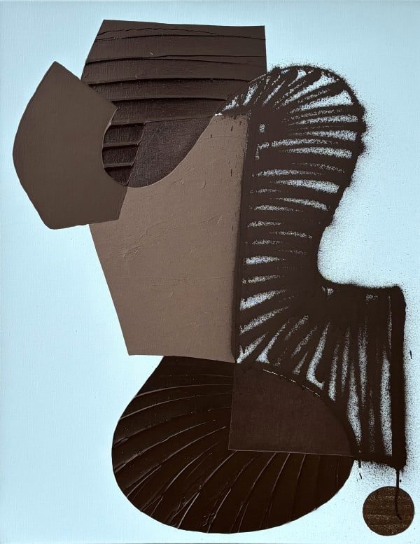 "Strafal" 80 x 60 cm, 2023 acrylique sur toile - acrylic on canvas 3000 €