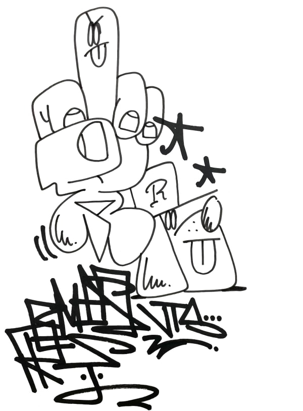 "11:11 Make a wish" III technique mixte sur papier 300 g dimensions : 32 x 23 cm signé et daté au verso ou recto 290 €