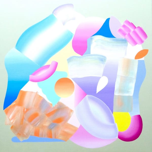 Katachi II 2020 - 80 x 80 cm acrylique sur toile de lin acrylic on linen 3 800 €