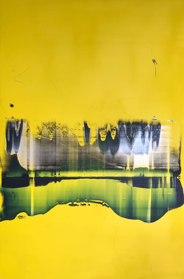 HORIZON #28 Yellow 1506 100 x 150 cm - 2020 acrylique sur toile acrylic on canvas 5 000 €