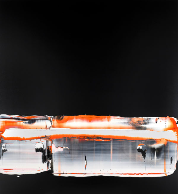 THAW 120 x 110 cm - 2023 acrylique sur aluminium acrylic on aluminium composite 3 900 €