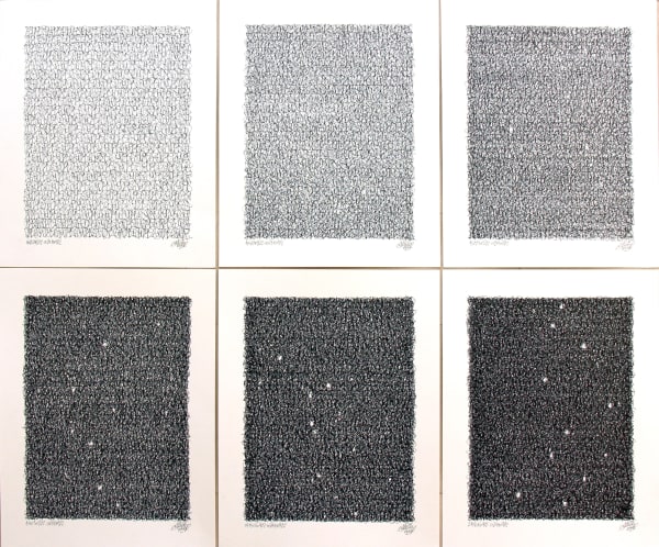 ŠKODA ONE , set of 6 works / 50x40 cm, 2022