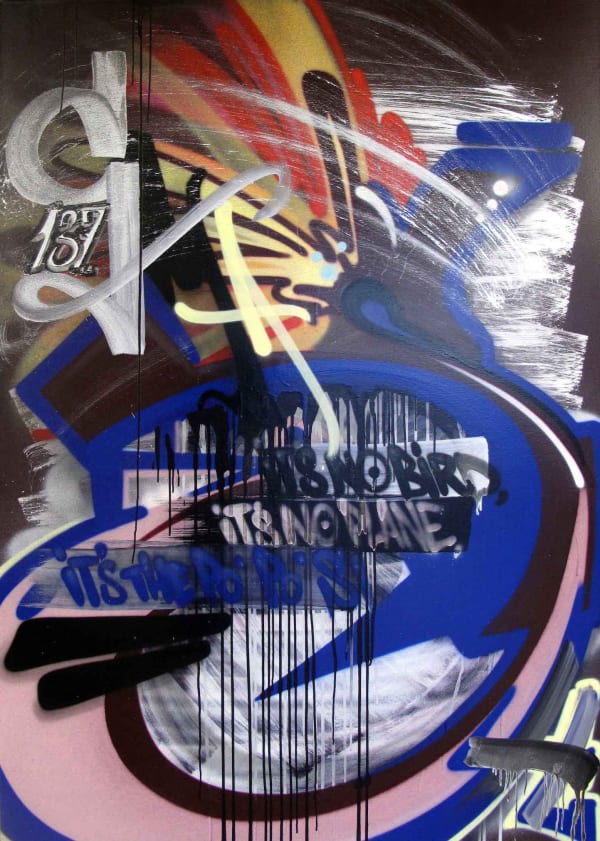 ŒUVRES POST-GRAFFITI, smash137 (adrian Falkner) "The Chase is better than the catch" 2009