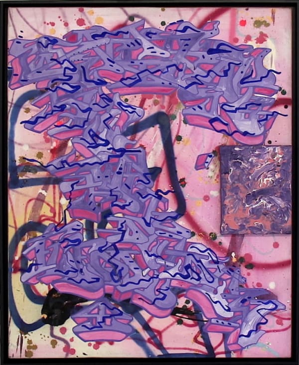 ŒUVRES POST-GRAFFITI, AARON "SHARP" GOODSTONE "Fuck that nigga” 1992