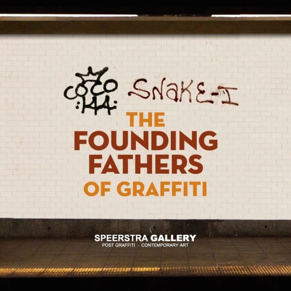 Speerstra Gallery Paris présente COCO144 & SNAKE1 "The Founding Fathers of Graffiti"