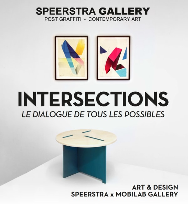 Speerstra x Mobilab Gallery Switzerland presents "Intersections" Art & Design, the dialogue of all possibilities