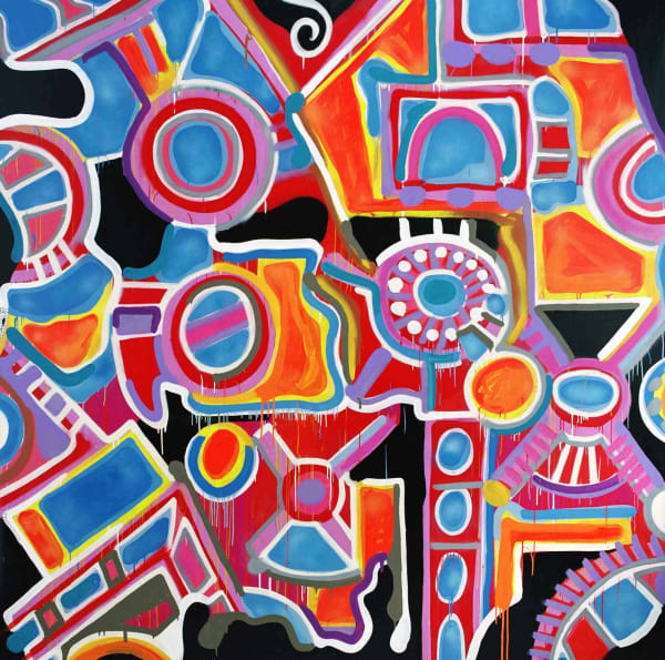 Speerstra Gallery Paris presents jonone "Black Diamonds"