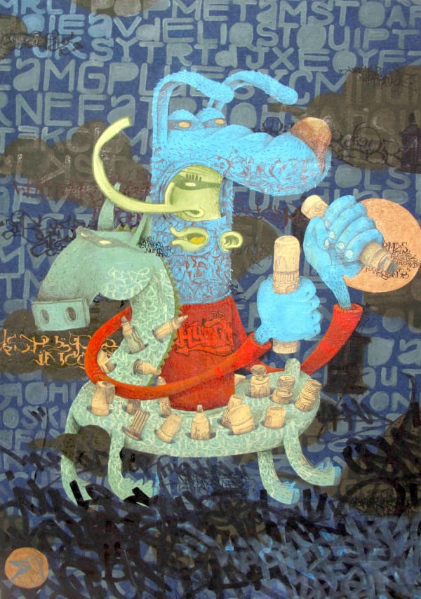 Speerstra Gallery Paris présente Alëxone "C'est quoi ton blaze ? Je tague ass"