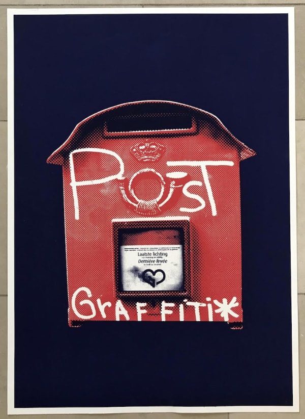 Gregory Decock - 'Post Graffiti' - sérigraphie - 2008