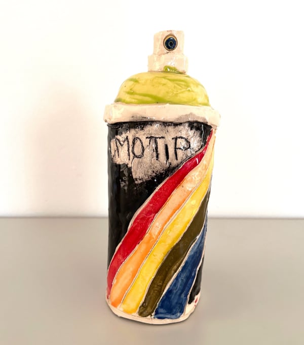 Jc Earl 'bombe de peinture - spray-paint can' MOTIP
