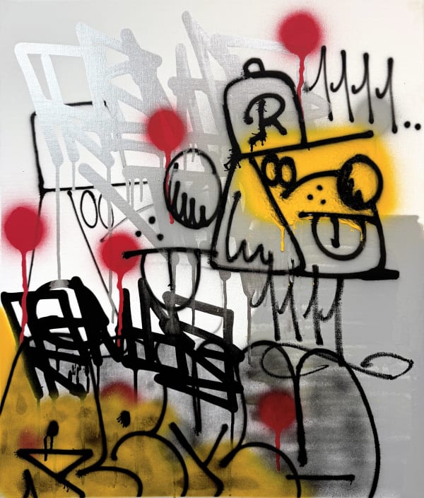 Remio - '11:11' - œuvre sur toile - 2024