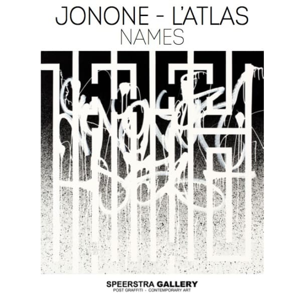 catalogue "Names" JonOne et L'Atlas