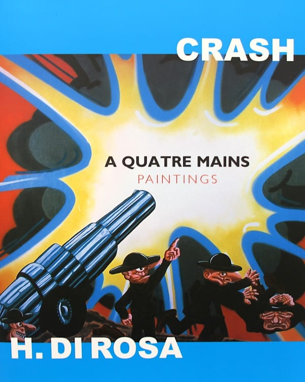 catalogue "A Quatre Mains" Crash et Hervé Di Rosa