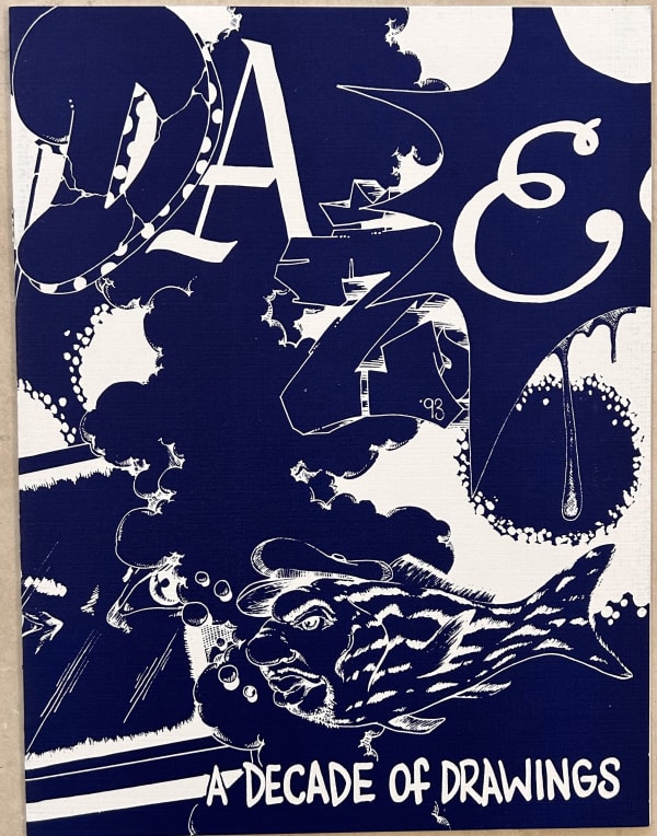 catalogue "A decade of drawings" Daze - 1993