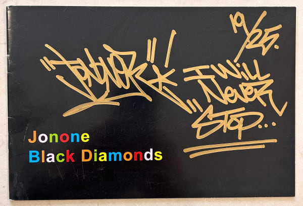 catalogue "black diamonds" JonOne - 2002 - n° 19 / 25