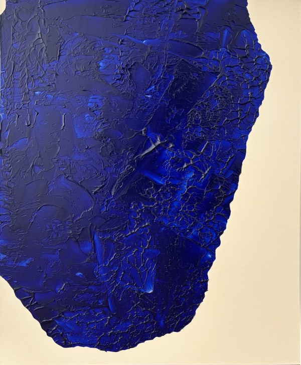 "Villeneuve" 100 x 80 cm, 2024 acrylique sur toile - acrylic on canvas 3300 €