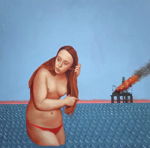 Aniela Preston, Nonchalant Nude, 2023