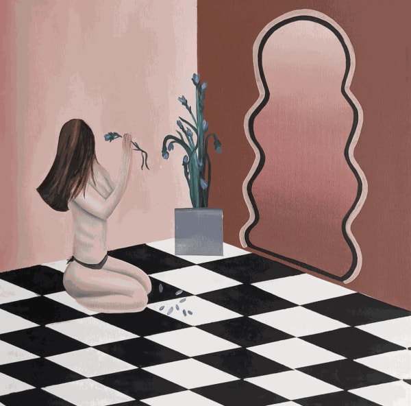 Stella Griffith-Lynch, He loves me, he loves me not, and the flower replied: shutup you are a thot, 2023