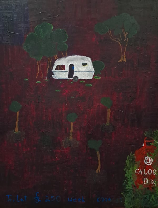 Lee Cameron, Gas bottles and spam sandwiches, 2023