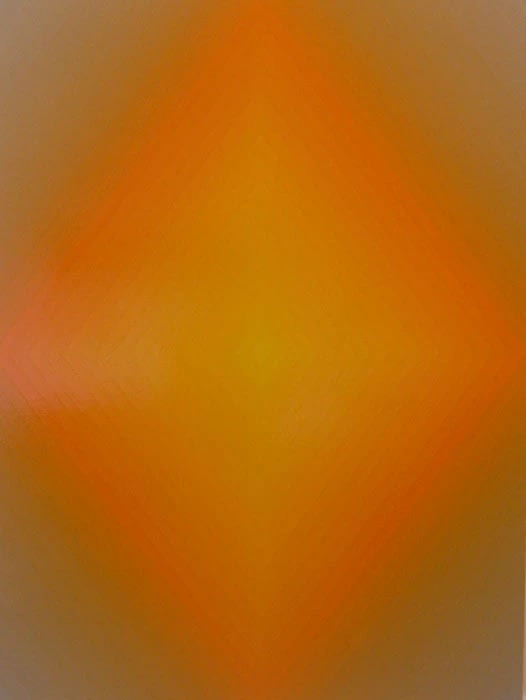 David Malek The Golden Diamond (For Paul Serusier), 2009 enamel on panel 40 x 30 inch