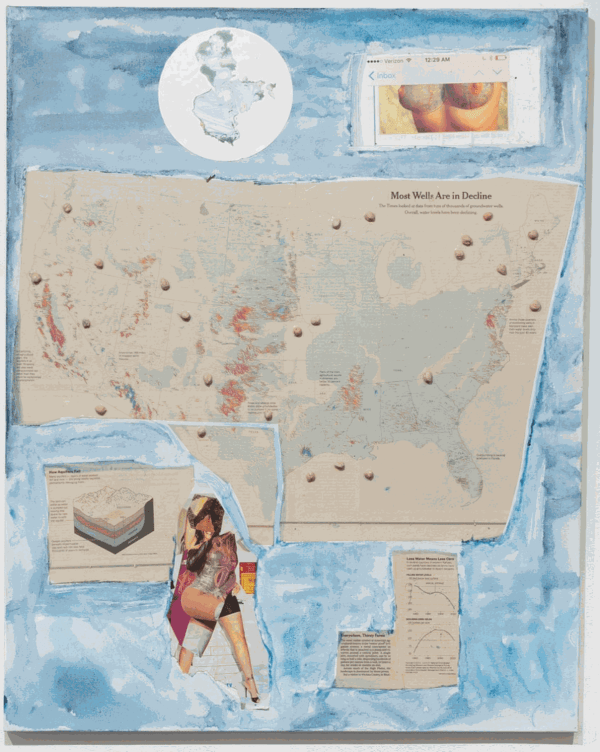 We’re Sucking Too Much Milk Out of the World, 2023 24x30 inches