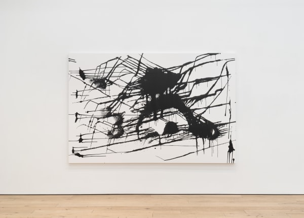 Promise, 2022 Permanent ink on canvas 72 x 110 in 182.9 x 279.4 cm