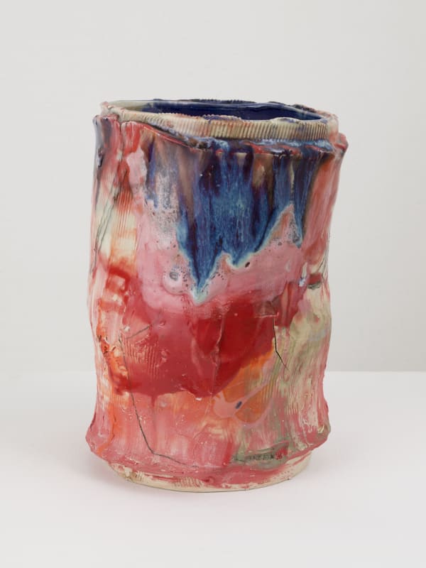 21, 2022 Wheel-thrown porcelain, glaze 9 x 6 x 5 1/8 in 22.9 x 15.2 x 13 cm