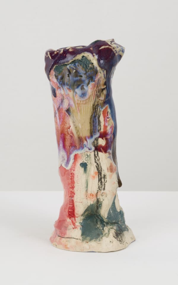 24, 2022 Wheel-thrown porcelain, glaze 7 3/4 x 3 1/2 x 2 3/8 in 19.8 x 8.9 x 6.1 cm