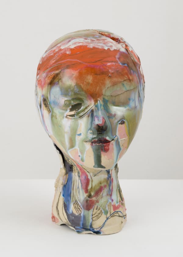Bust 39, 2022 Slipcast porcelain and glaze 9.12 x 5 x 5.5 Inches