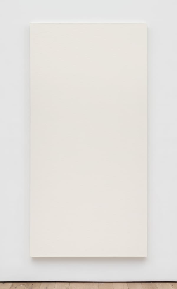 Olivier Mosset Untitled, 2010 Polyurethane on canvas 94 1/2 x 47 1/4 in 240 x 120 cm