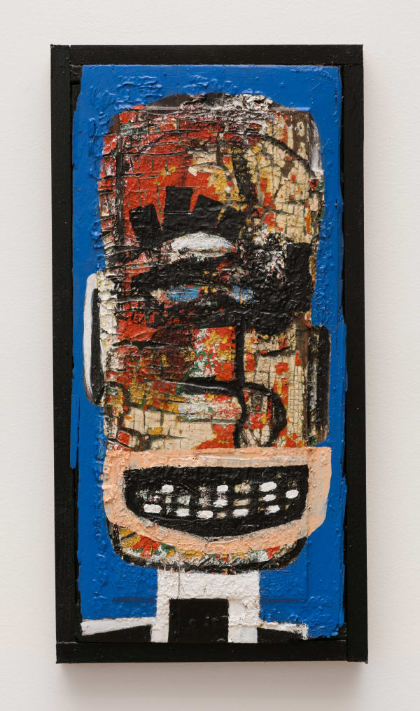 Tyree Guyton Life, 2018 paint on wood 23 3/4 x 12 x 1 1/2 inches