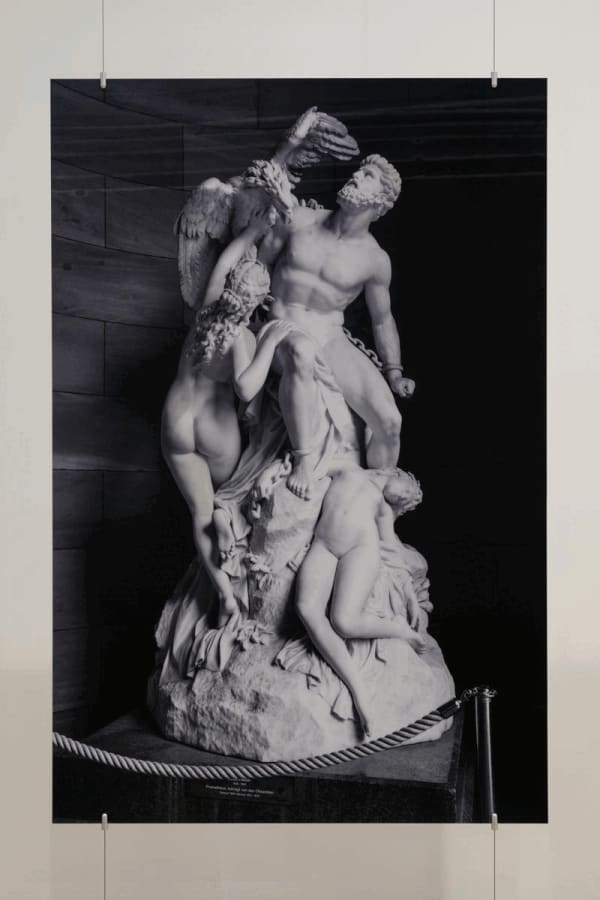 Aura Rosenberg Prometheus, 2018 lenticular print 70 7/8 x 47 1/4 inches