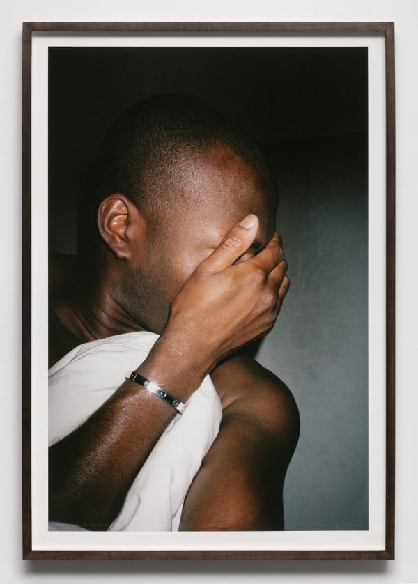 Kayode Ojo Scorched Bedroom, Paris (Cartier), 2018 inkjet print mounted on museum board 43 7/8 x 30 3/8 x 1.8125 in (framed) 111.44 x 77.15 x 4.6175 cm (framed)