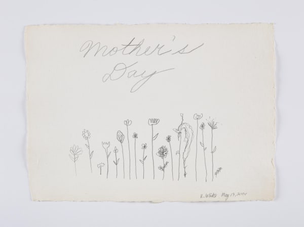 Kathleen White A Year of Firsts, 2001 40 works on paper each: 12 x 16 1/2 in (30.5 x 41.9 cm) each: 16 1/2 x 12 in (41.9 x 30.5 cm)