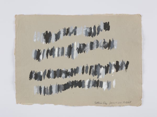 Kathleen White A Year of Firsts, 2001 40 works on paper each: 12 x 16 1/2 in (30.5 x 41.9 cm) each: 16 1/2 x 12 in (41.9 x 30.5 cm)