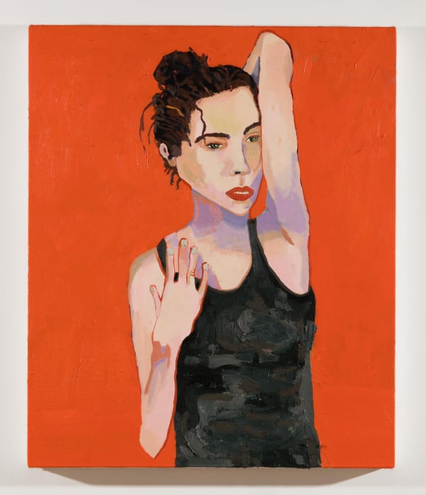 Alex Chaves Orange Kiki, 2017 Oil on canvas 20 x 24 in 50.8 x 61 cm
