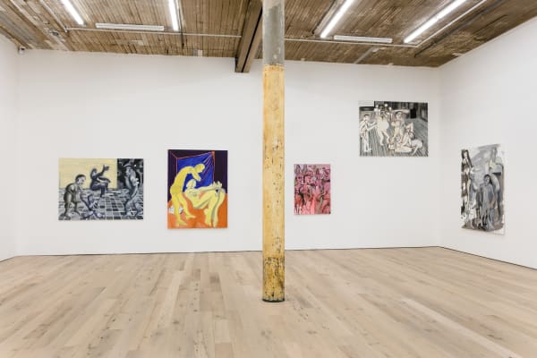 Hi cruel dame, adieu Mr. Lech, Gallery Installation, 2017