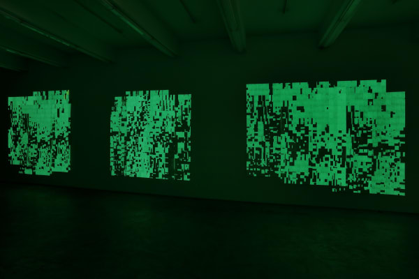 Winter, summer together, Gallery Installation (dark), 2016