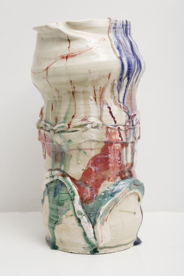 Jennie Jieun Lee Take It on the Arches, 2015 glazed stoneware 14 x 7 x 6 1/2 inches