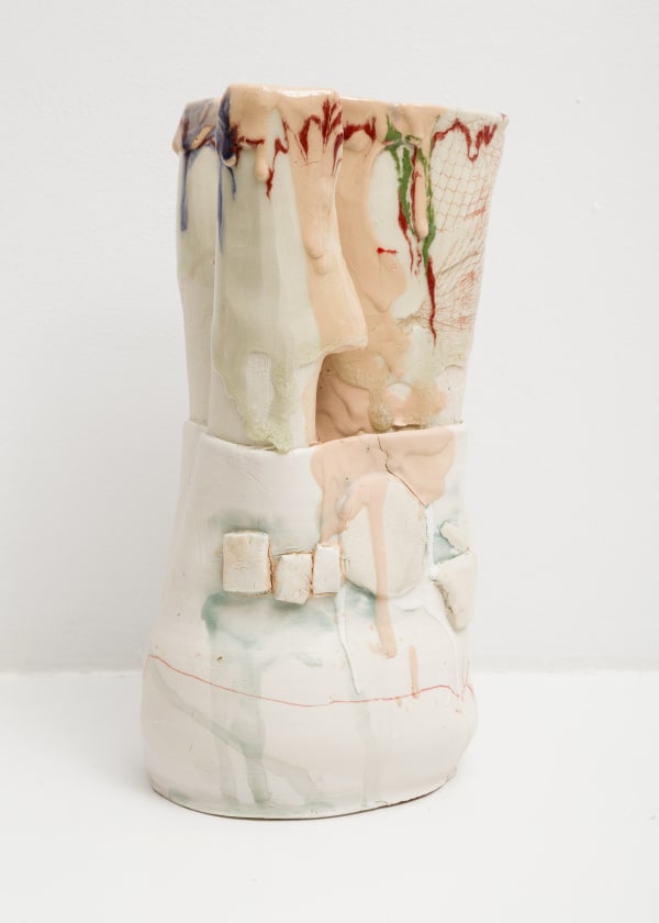 Jennie Jieun Lee The Flat Rabbit, 2015 glazed stoneware 10 1/2 x 5 1/2 x 5 1/4 inches
