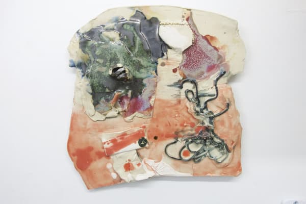 Jennie Jieun Lee Polaniase in A, 2015 glazed stoneware 17 x 7 x 5 3/4 inches