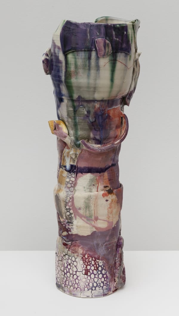 Jennie Jieun Lee Ballad in A Flat, 2015 glazed stoneware 19 1/2 x 6 x 5 1/4 inches