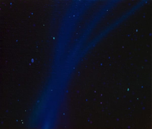 Jason Metcalf Study for Kolob III, 2014 Airbrushed acrylic on canvas 5 x 7 inches