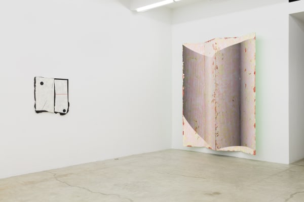 Thick Pink, Stuffed Light, Installation View, 2014