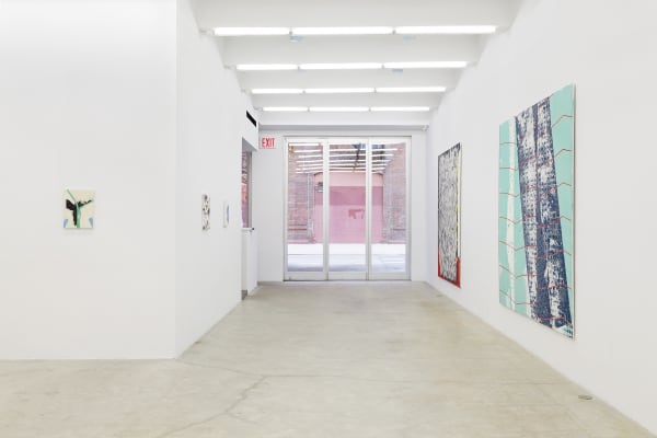 Thick Pink, Stuffed Light, Installation View, 2014