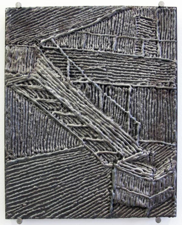 Grayson Revoir Nightclub II, 2011 welding, steel 12 x 10 in